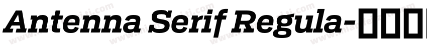 Antenna Serif Regula字体转换